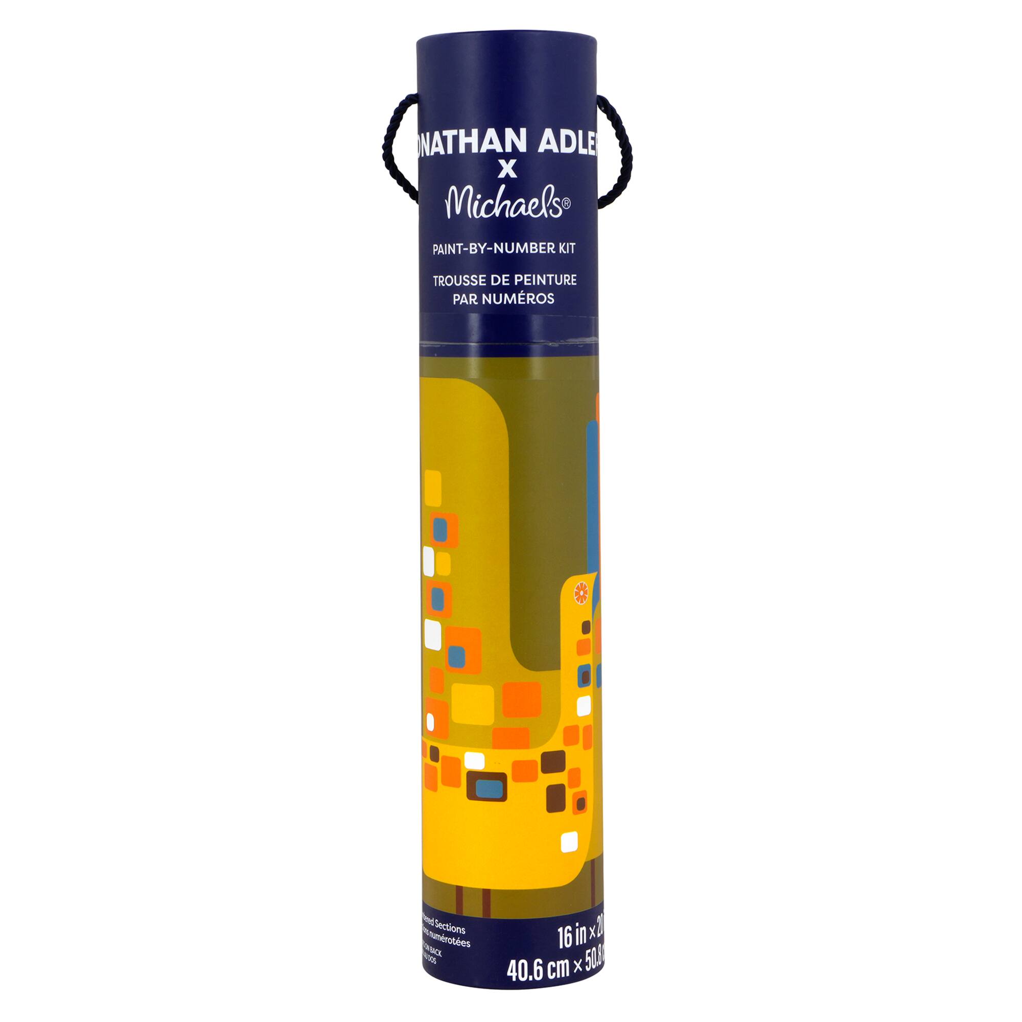Jonathan Adler x Michaels 16" x 20" Madrid Flames Paint-By-Number Kit